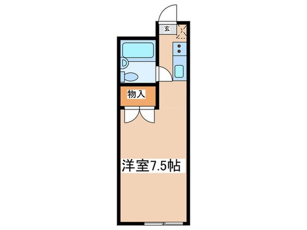 エスポワールの物件間取画像